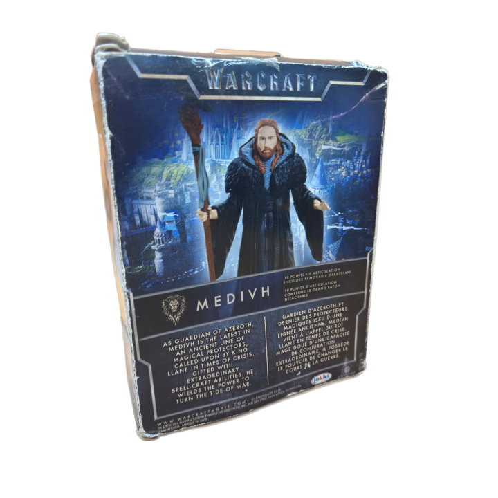 Medivh Warcraft Movie - Jakks Pacific - Figurine collector 15cm