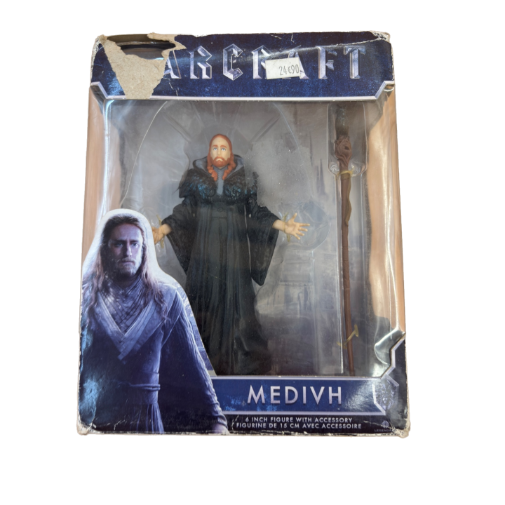 Medivh Warcraft Movie - Jakks Pacific - Figurine collector 15cm