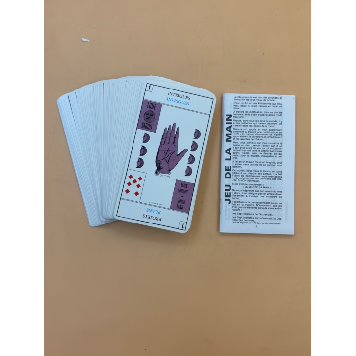 Jeu de la Main Saturne - Grimaud - Cartomancie Palmistry -
