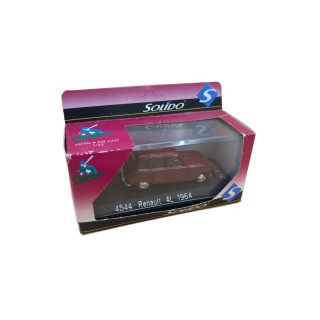 Renault 4L 1964 - Solido - Voiture miniature metal 1/43 3 ans -