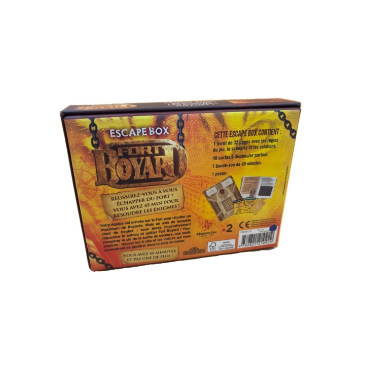 Fort Boyard Escape Box - Adventure Line - Jeu Évasion 8 ans