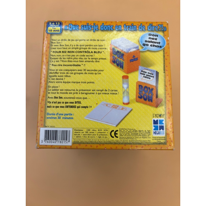 Box Son - Megableu - Jeu Ambiance 10 ans 2-12 j
