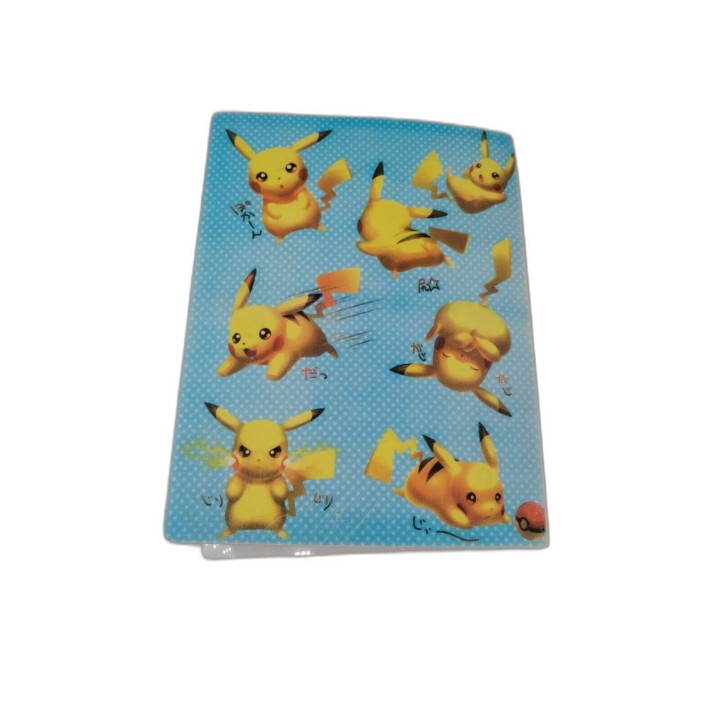 Classeur Rangement Cartes Pokémon TCG Pikachu - Mini Binder Bleu - Occ