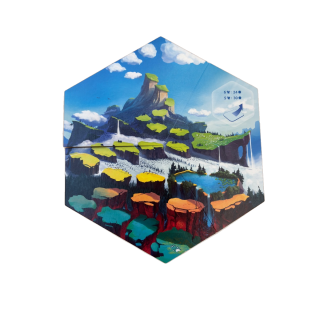 Plateau hexagonal - C'est toute la question ! - IELLO