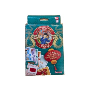 Mystères de Pékin - Lansay - Jeu Cartes Détective 8 ans 2-4 j