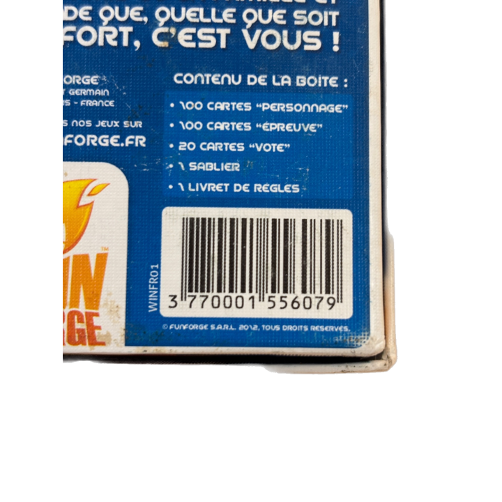 Win! - FunForge - Jeu Cartes Ambiance 8 ans 3-6 j