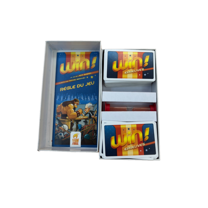 Win! - FunForge - Jeu Cartes Ambiance 8 ans 3-6 j