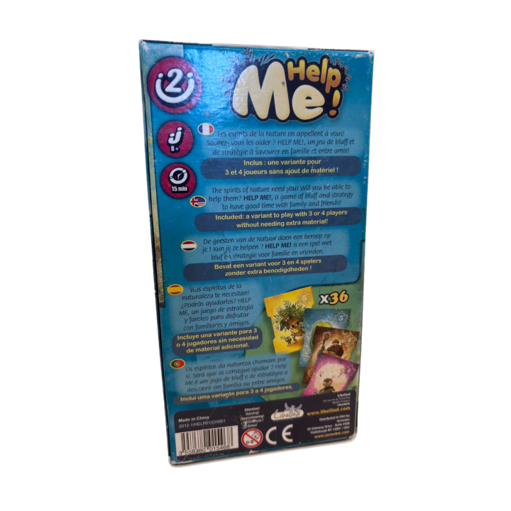 Help Me! - Libellud - Jeu Bluff Stratégie 8 ans 2j