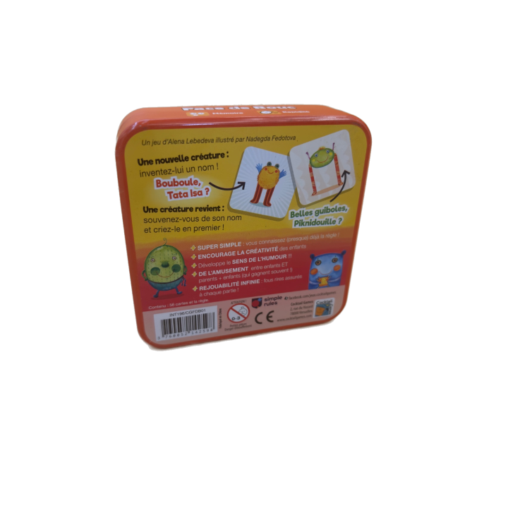 Face de Bouc - Cocktail Games - Jeu Créatif 4 ans 2-6 j