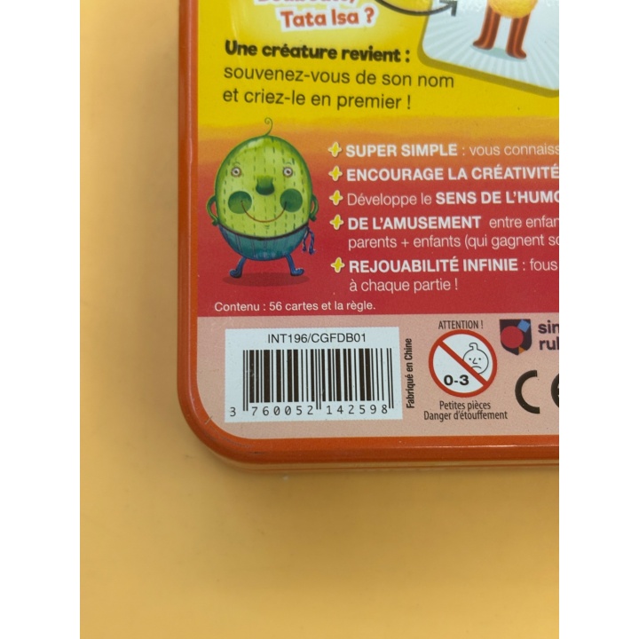 Face de Bouc - Cocktail Games - Jeu Créatif 4 ans 2-6 j