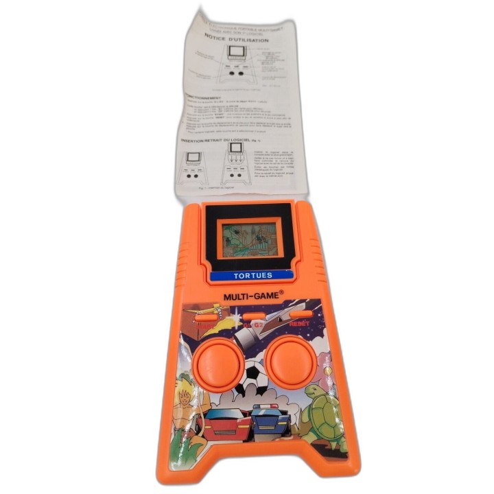 Console Portable Multi-Game Tortues - Jeu LCD Électronique Rétro Vinta