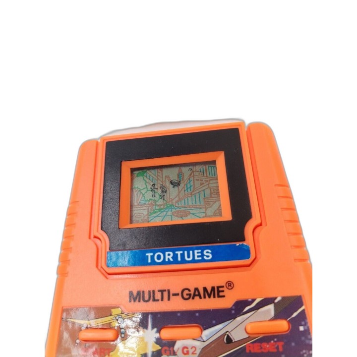 Console Portable Multi-Game Tortues - Jeu LCD Électronique Rétro Vinta