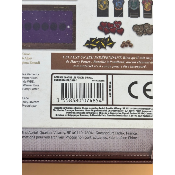 Harry Potter Bataille à Poudlard - Jeu Deckbuilding 2j 11+