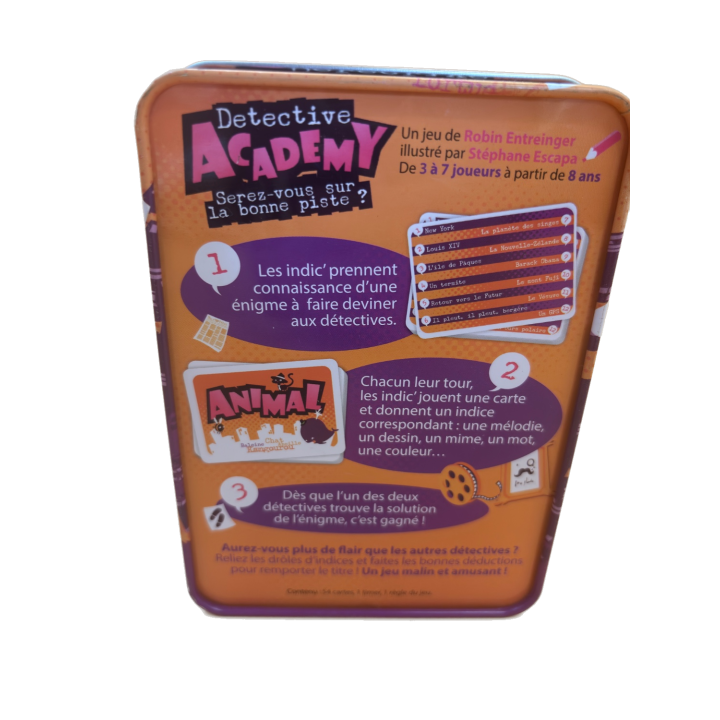 Detective Academy - Robin Entreinger