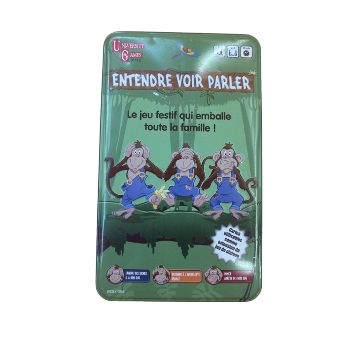 Règle Papier Entendre Voir Parler - Notice Originale University G
