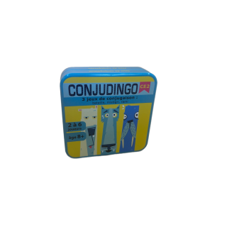 Conjudingo CE2 - Cocktail Games - Jeu Éducatif 8 ans 2-6 j