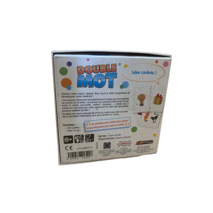 Double Mot - Gigamic - Jeu Cartes Créatif 8 ans 2-10 j