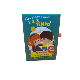 1,2,3 Tempo - Auzou - Jeu Éducatif 3 ans 1-4 j
