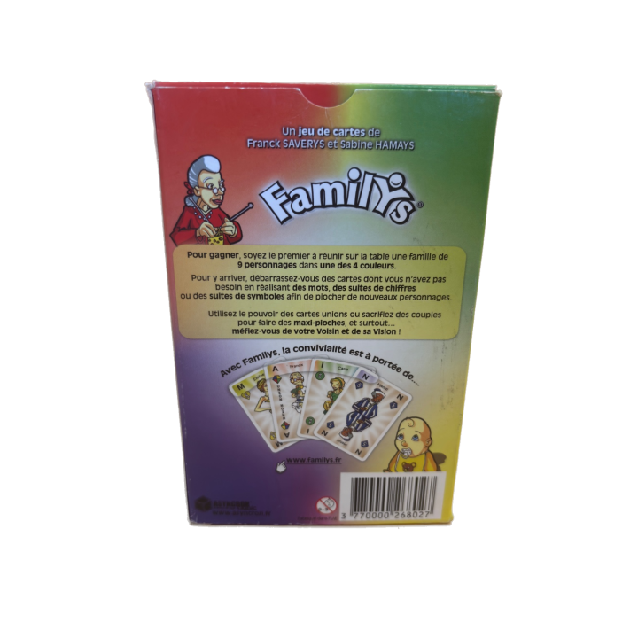 Familïs - Asyncron - Jeu cartes famille 8 ans 2-6 j