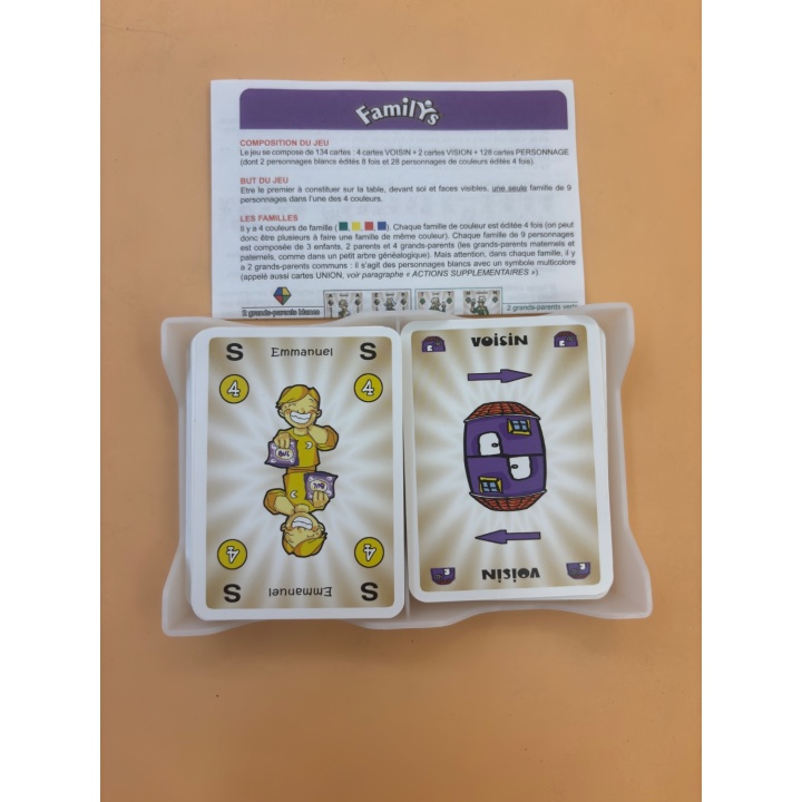 Familïs - Asyncron - Jeu cartes famille 8 ans 2-6 j