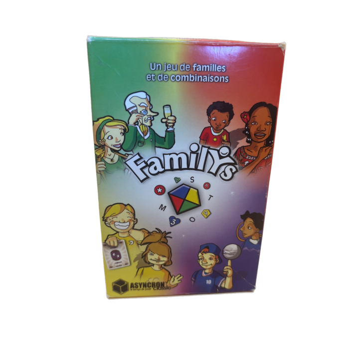 Règle Papier Familïs Asyncron - Notice Originale Jeu Cartes Famil