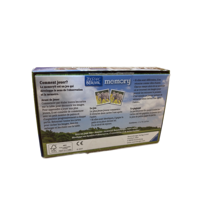 Memory ZooParc Beauval - Ravensburger
