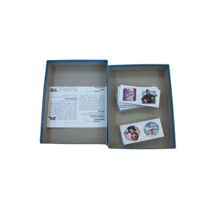 Domino Frozen - Clementoni - Jeu cartes 3 ans 2-4 j