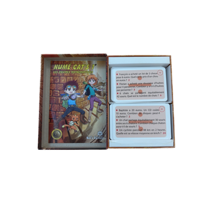 Numé Cat's - Cat's Family - Jeu mathématiques 8 ans 2-6 j