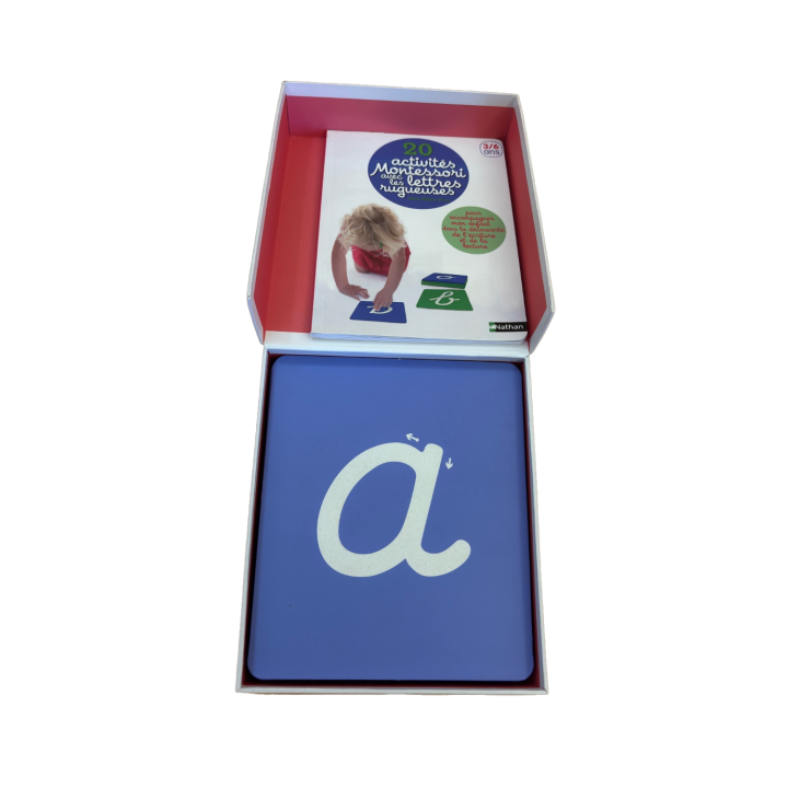 Mes Lettres Montessori - Nathan - Coffret sensoriel 3-6 ans