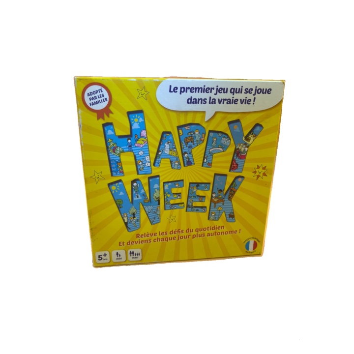 Règle Happy Week PDF - Notice Jeu Coopératif 5 ans | Instructions