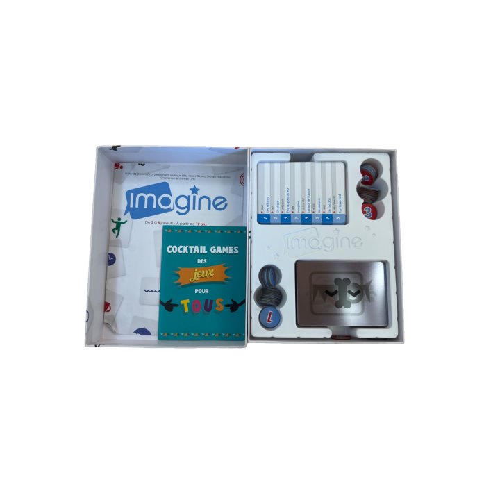 Imagine - Cocktail Games - Jeu créatif 12 ans 3-8 j
