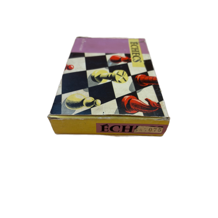 Échecs Vintage Plastique - Jeu Complet 2 joueurs