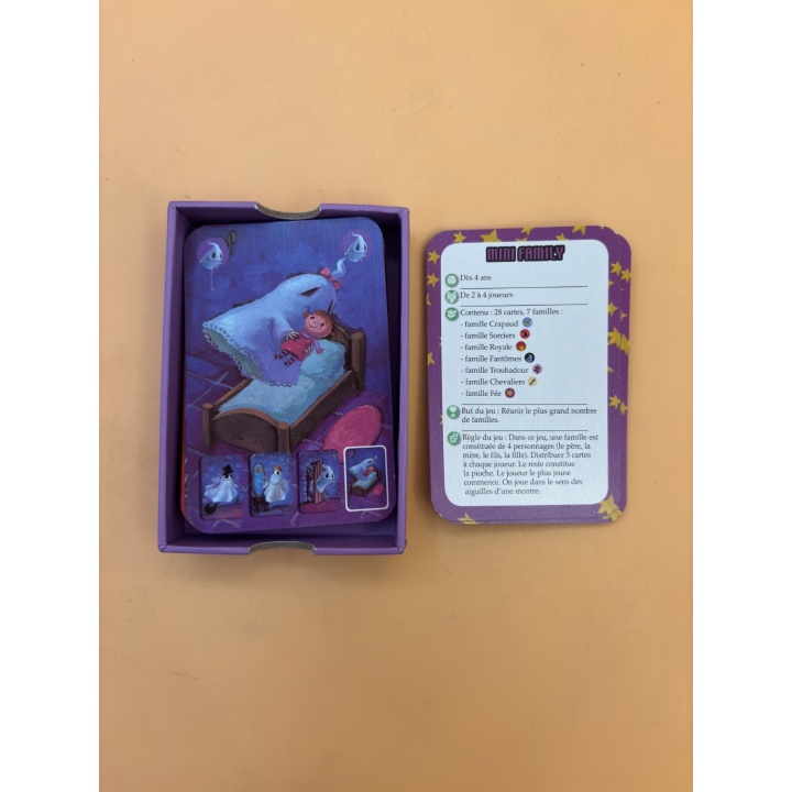 Mini Family - Djeco - Jeu cartes famille 4 ans 2-4 j