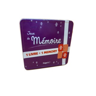 Jeux de Mémoire - Hugo&Cie - 1 Livre + Memory