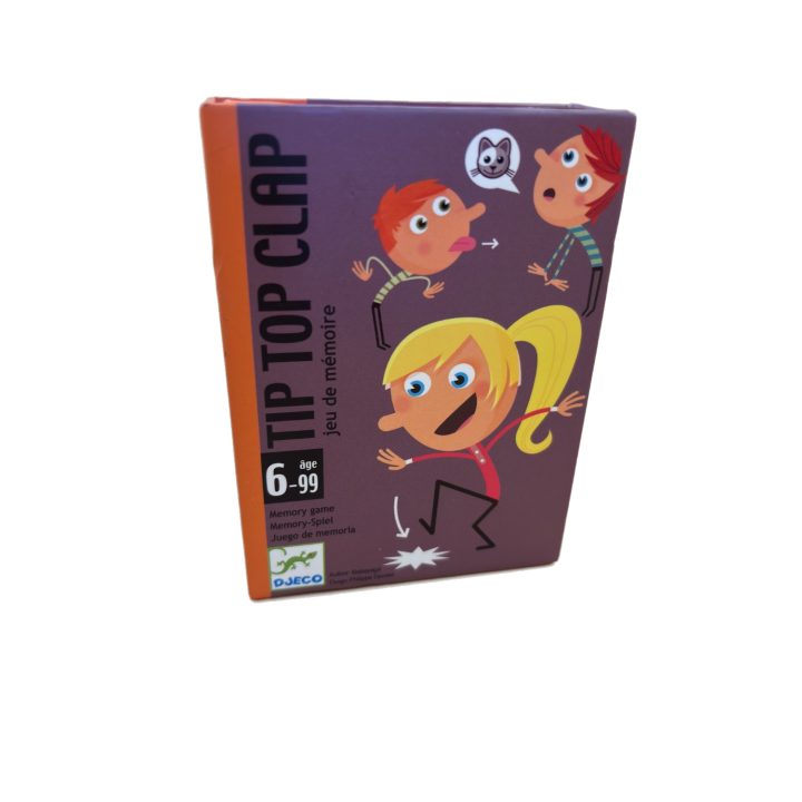 Tip Top Clap - Djeco - Jeu Mémoire 6 ans 2-5 j