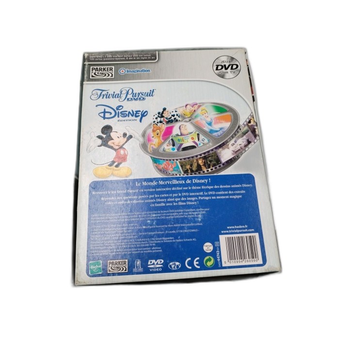 Trivial Pursuit DVD Disney Édition - Parker - Jeu Quiz Famille 2-24 Jo
