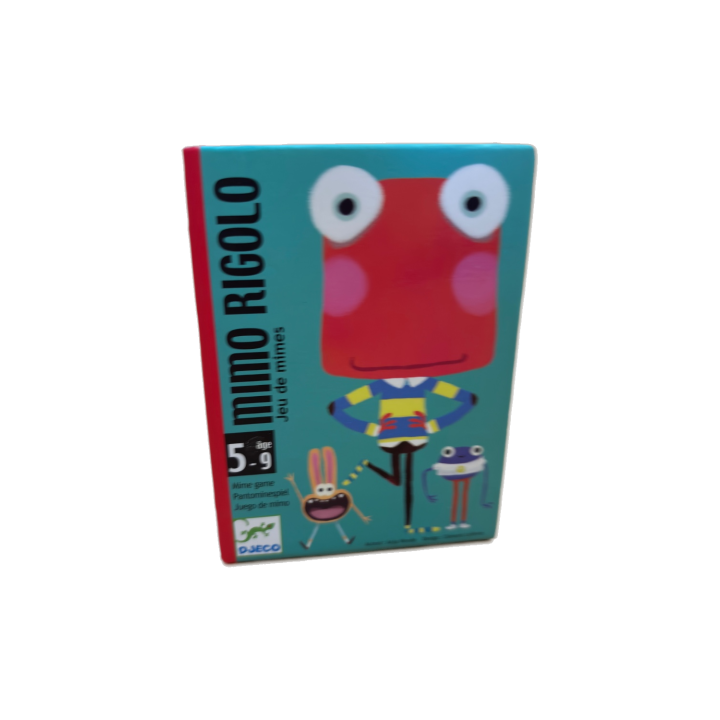 Règle Originale Mimo Rigolo Djeco - Notice Authentique Jeu Mime 5