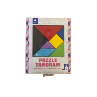 Puzzle Tangram - Natural Games - Bois 7 Pièces 60