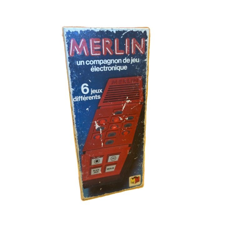 Notice Papier Merlin MB Originale - Règle Vintage Années 80 Occas