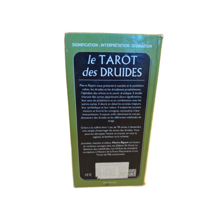Le Tarot des Druides - De Vecchi - 78 cartes + livret Pierre