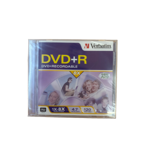 DVD+R Verbatim 4.7GB 8X Enregistrable - Support AZO
