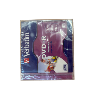 DVD+R Verbatim 4.7Go - Support Imprimable 16x - Pack de 5