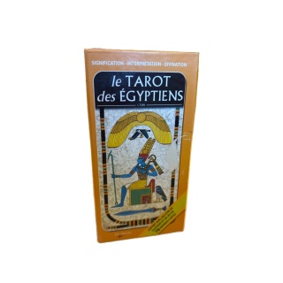 Tarot des Égyptiens - De Vecchi - 78 cartes + livre 216 pages