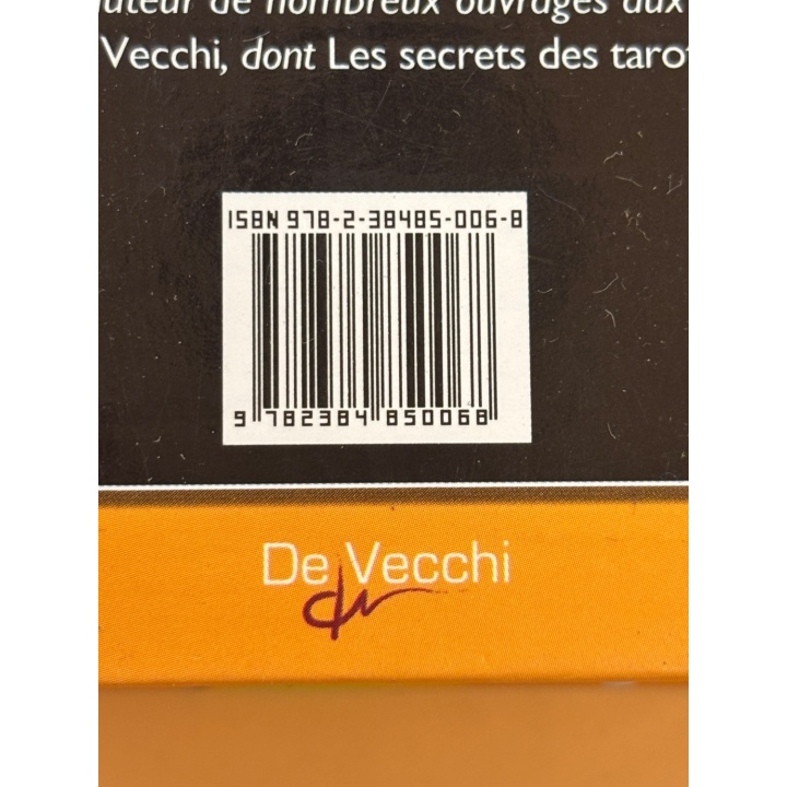 Tarot des Égyptiens - De Vecchi - 78 cartes + livre 216 pages
