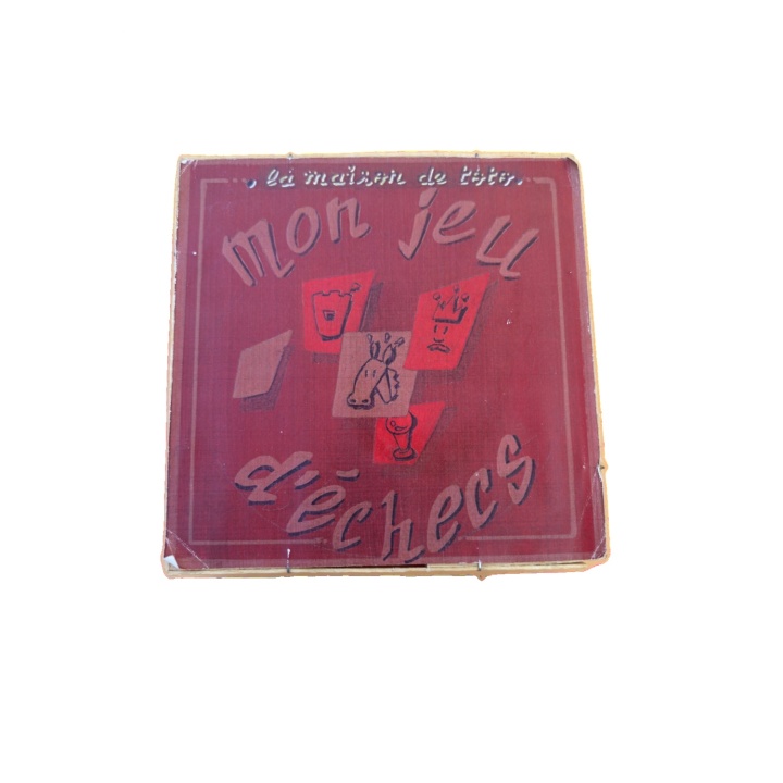 Jeu d'Échecs Mon Jeu d'Échecs - Plateau Tissu 26cm