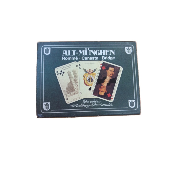 Alt-München - Jeu de Cartes Historique Rommé Canasta Bridge