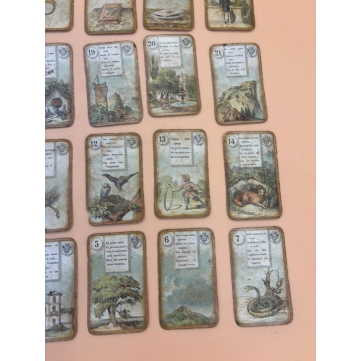 Oracle Lenormand Ancien 36 Cartes - Français