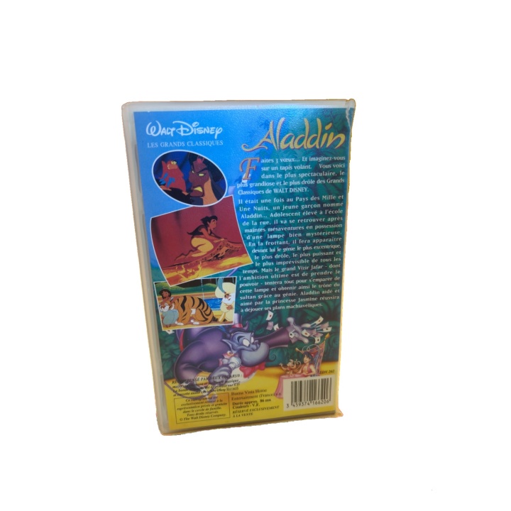 Aladdin - Disney - VHS Les Grands Classiques VF 1992