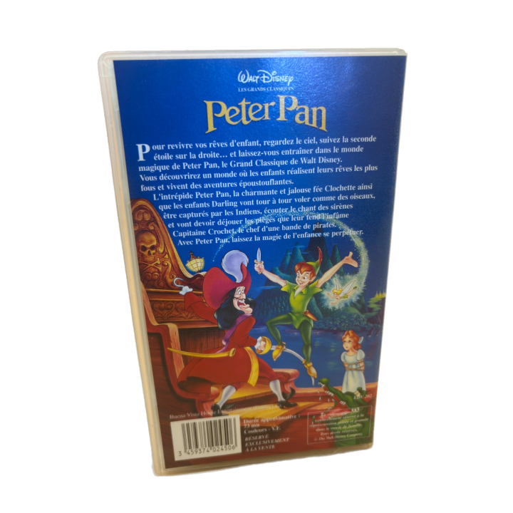 Peter Pan - Walt Disney - VHS Les Grands Classiques VF