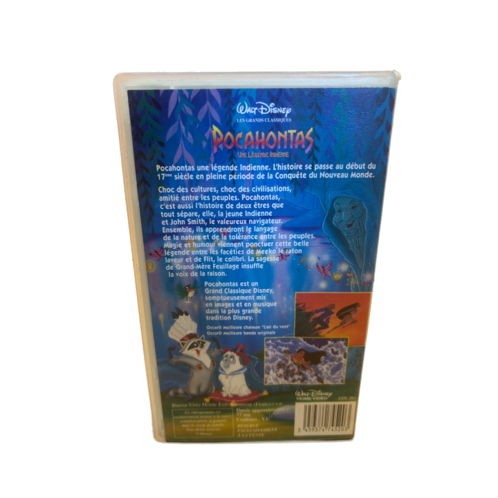Pocahontas - Disney - VHS Les Grands Classiques VF
